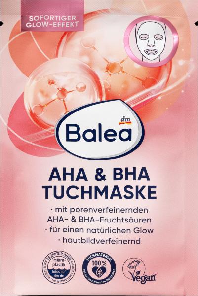 dm Balea Maschera in fogli AHA e BHA
