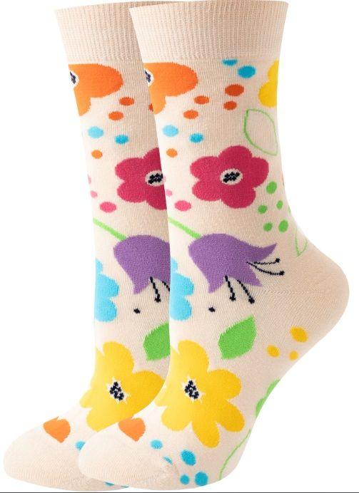 Musthaves Socken Grösse 36 - 43 cm - Blumen (36 - 43)