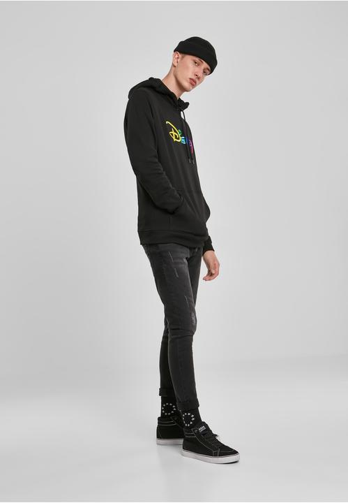 Immagine prodotto Mister Tee Felpa con cappuccio Disney Rainbow Logo EMB (XS)
