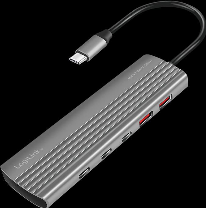 Produktbild LogiLink UA0415 (USB-C, 7 Ports)