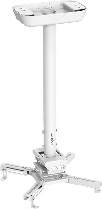 Actual product image LogiLink beamer bracket arm length 595-895 mm white (Ceiling)