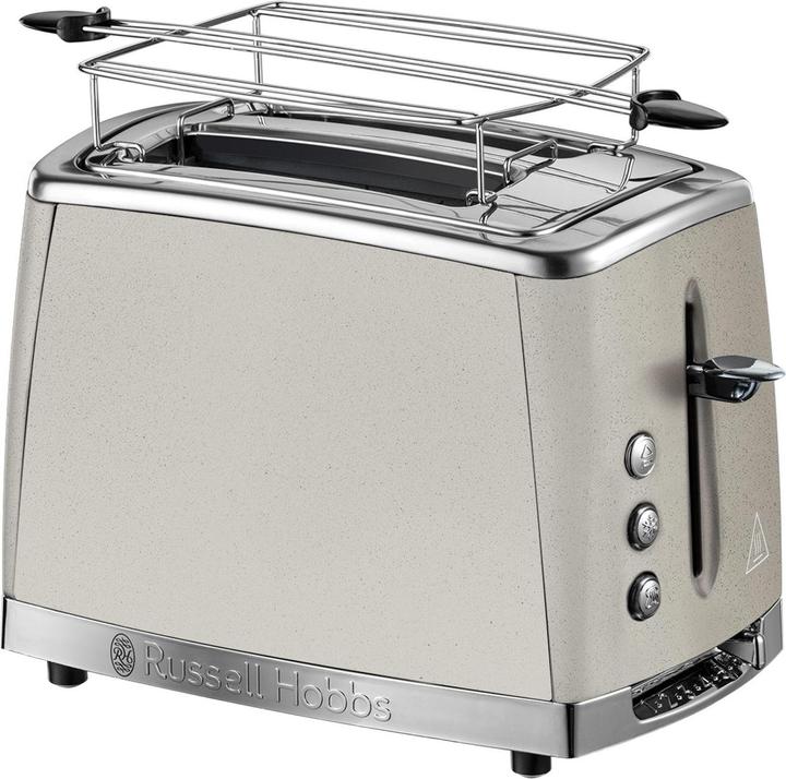 Actual product image Russell Hobbs Toaster Luna Stone Stone Gray