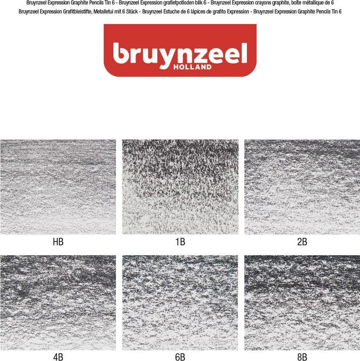 Produktbild Bruynzeel Expression Graphitstifte (3.60 mm, HB, 6 x)