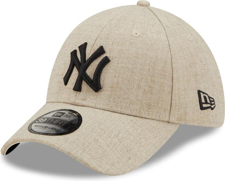 New Era 39Thirty Cap - New York Yankees heather beige - L/XL (L)