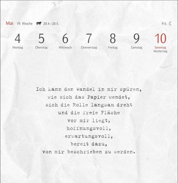 Produktbild Harenberg Clara Louise: Die Sonne in Orange getaucht Premium-Postkartenkalender 2026 - 53 Postkarten mit (Deutsch)