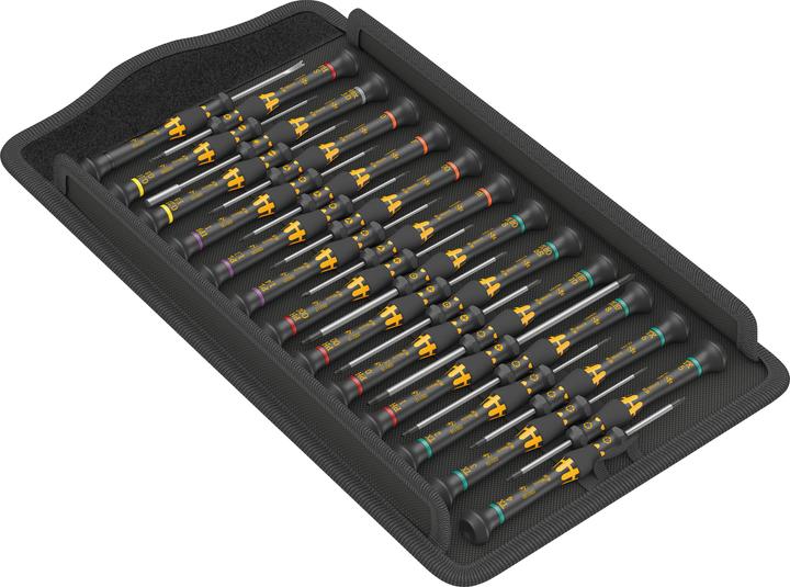 Wera Kraftform Micro ESD Big Pack 1 (Schlitz, Phillipps-Kreuzschlitz (PH), Torx (TX), Innensechskant, Torx Plus, 5-Lobe (Pentalobe))