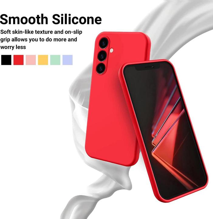 Produktbild RPD Samsung Galaxy S20 Plus - Silikon Schutzhülle, rot (Samsung Galaxy S20+ 5G, Samsung Galaxy S20+)