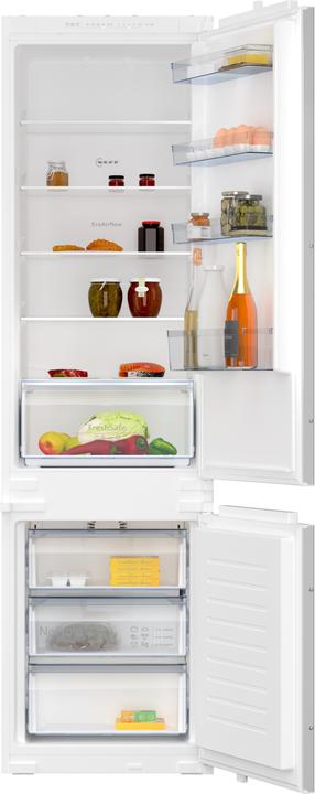 Neff N 30, réfrigérateur-congélateur encastrable avec compartiment congélateur inférieur, 193,5 x 54,1 (289 l)