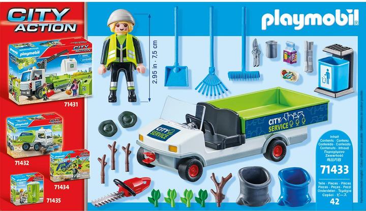 Actual product image Playmobil 71433 City cleaning team (71433, Playmobil City Action)