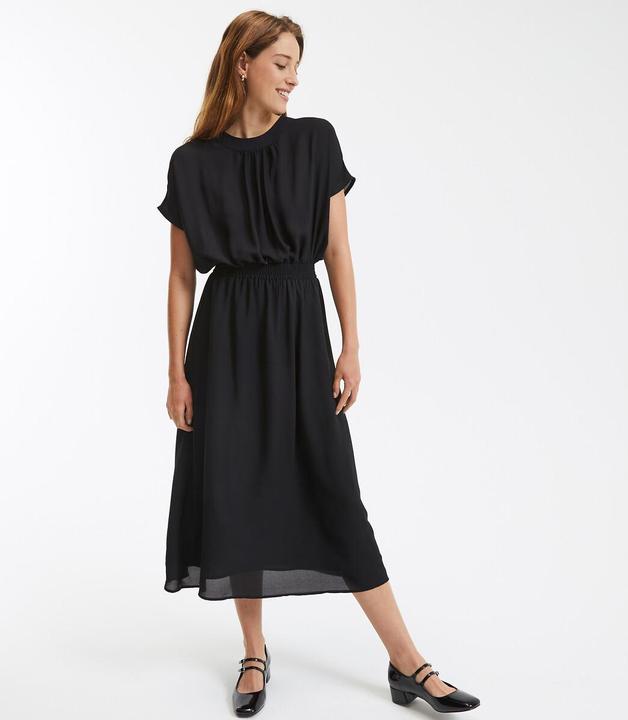 Produktbild La Redoute Collections Ausgestelltes Maxikleid mit gesmokter Taille (34)