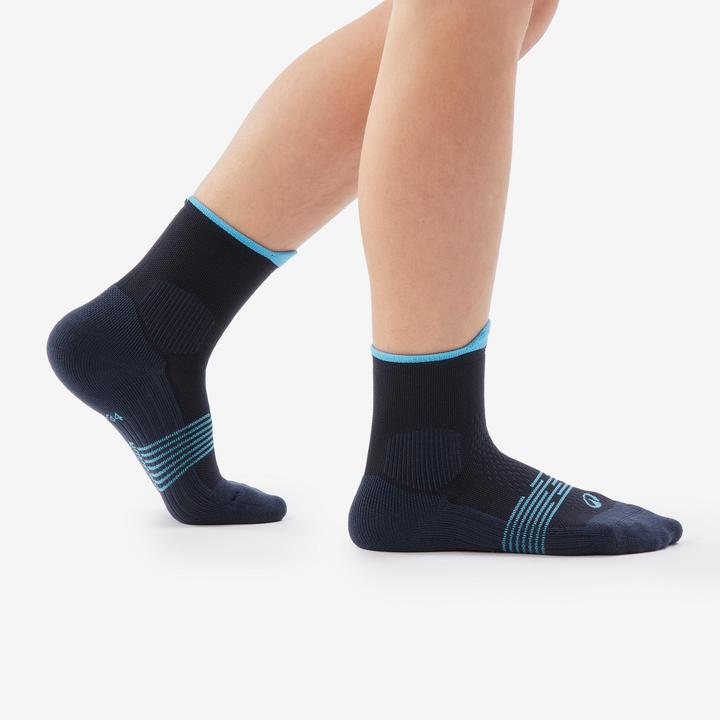 Produktbild Quechua Wandersocken Kinder halbhoch - Hike 500 braun (27)