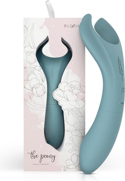 Bloom The Peony Couple Vibrator - Green