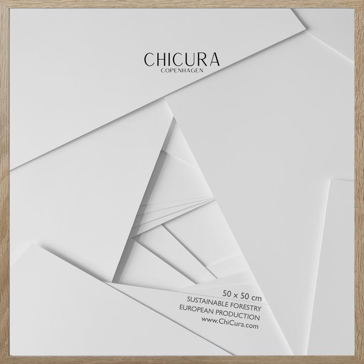 Produktbild ChiCura Holzrahmen - Glas (50 x 50 cm)