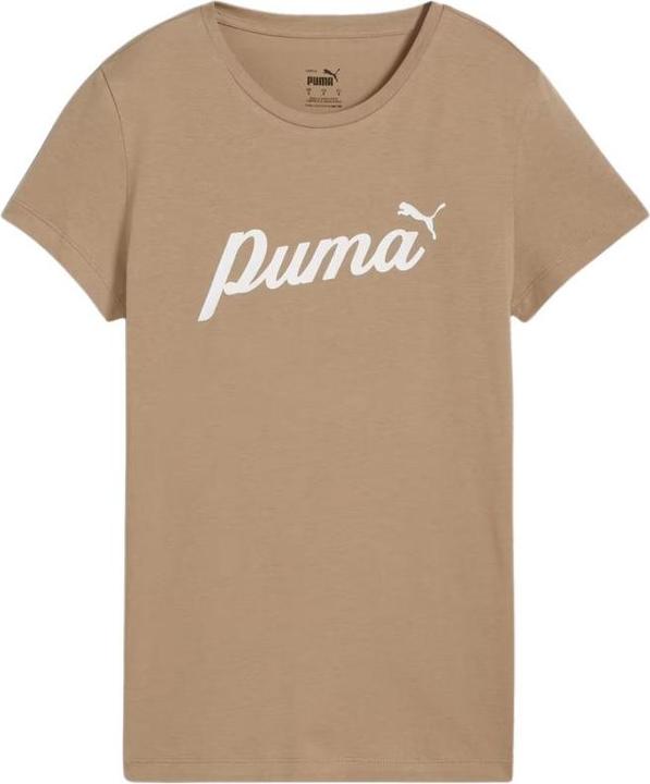 Actual product image Puma Damen T-Shirt ESS+Script beige (L)
