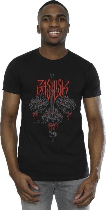 Immagine prodotto Netflix The Witcher Basilisk Maglietta Uomo (4XL)