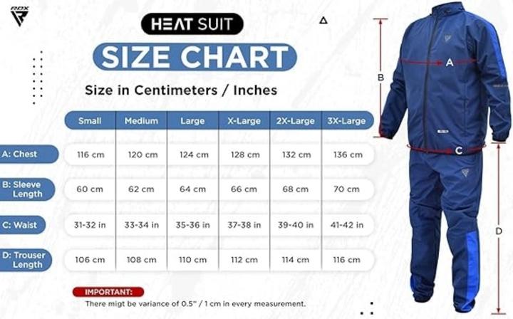 Image du produit Rdx Tenue De Sudation C1 Pour La Perte De Poids