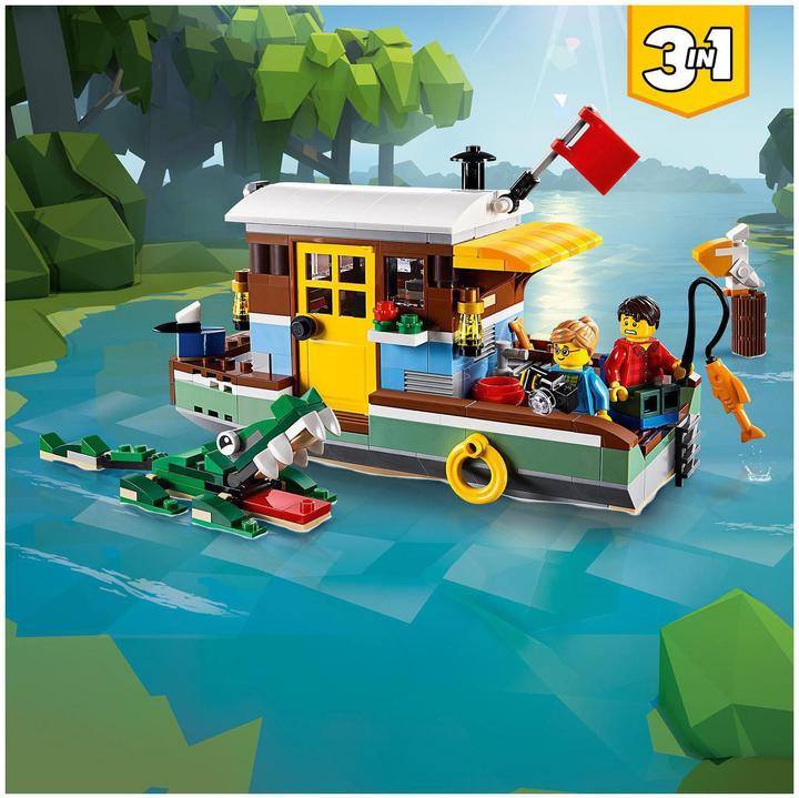 Produktbild LEGO Hausboot (31093, LEGO Creator 3-in-1)