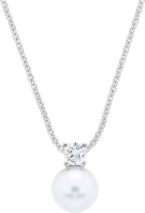 Candy Halskette Delia, 925 Sterling Silber (925 Sterling Silber, 925er Sterlingsilber, 42 - 45 cm)