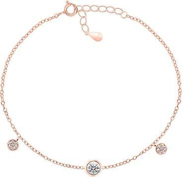 Immagine prodotto Brilio Argento - Bracciale in bronzo lucido con zirconi BRC58R