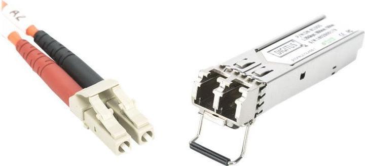 Image du produit Digitus Module mini GBIC (SFP) compatible avec HP-HPE, 1,25 Gbit/s, 0,55 km