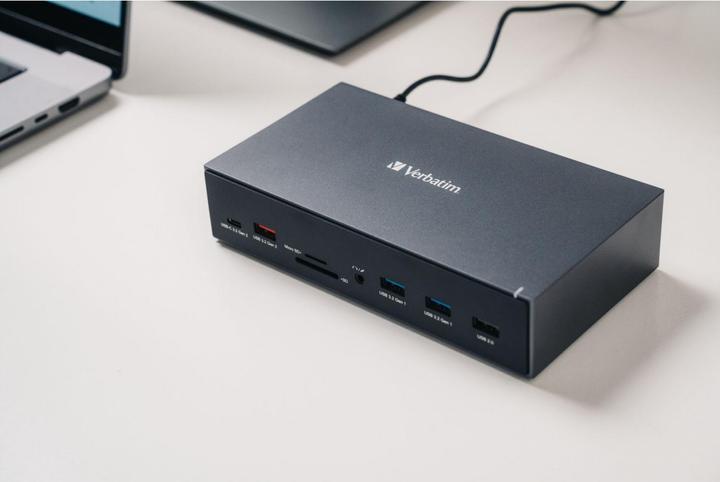 Actual product image Verbatim USB-C Pro Docking Station 17 Port CDS-17 (USB-C, 17 Ports)