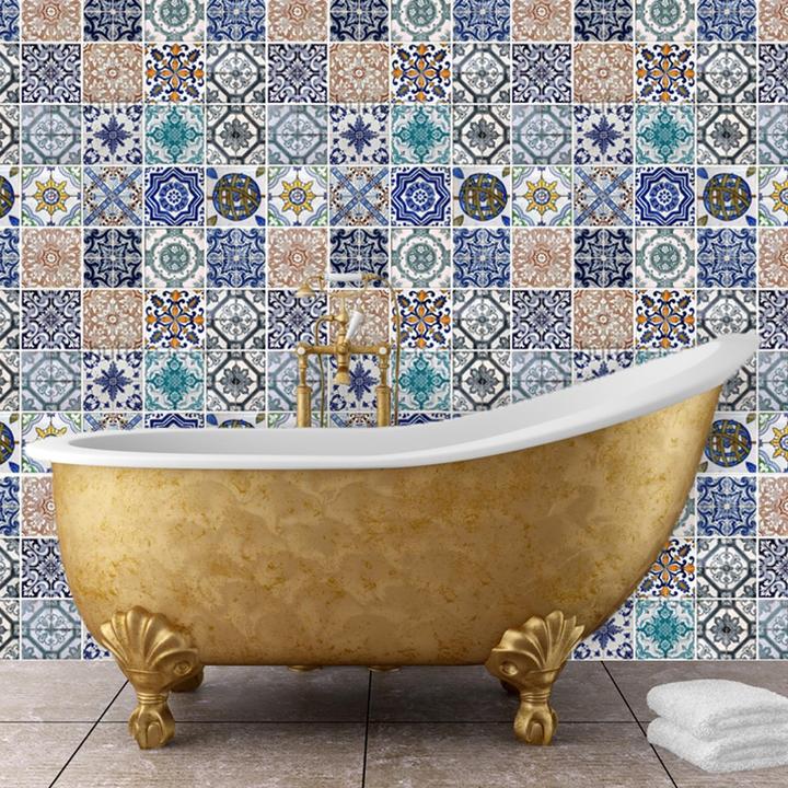 Actual product image Walplus Mosaic Tile Patterns