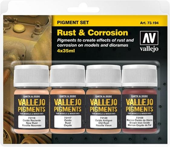 Produktbild Vallejo Pigmente (Schwarz, Braun, Bronze, 350 ml)