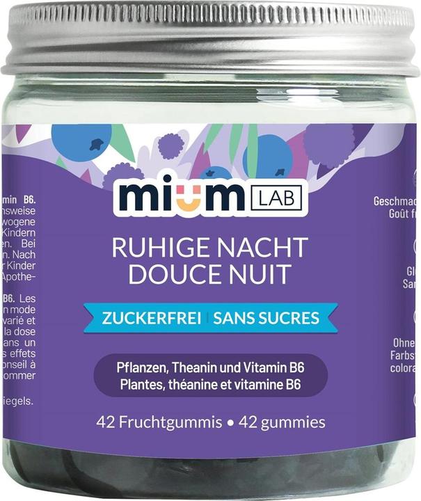 Actual product image Mium Lab Vitamingummis Ruhige Nacht (42 Piece, Gummies, 140 g)