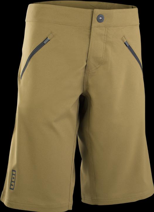 ION Bike Shorts Logo women - dark-mud (XS)