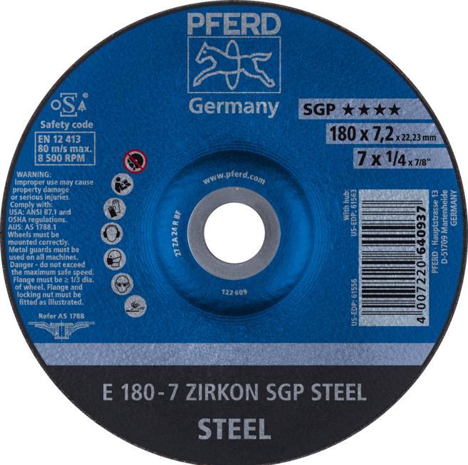 Produktbild Pferd E 180-7 ZIRKON SGP STEEL