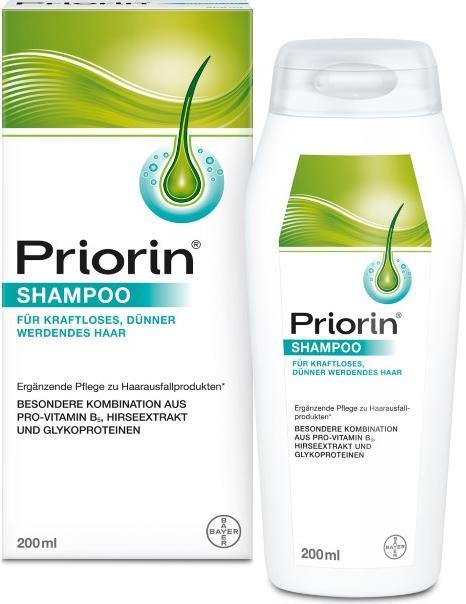 Produktbild Bayer HealthCare Priorin Shamp F Kraftlo Ha (200 ml, Flüssiges Shampoo)