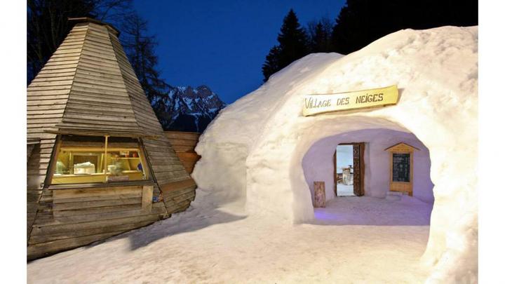 Actual product image Gift certificate, fondue menu in igloo