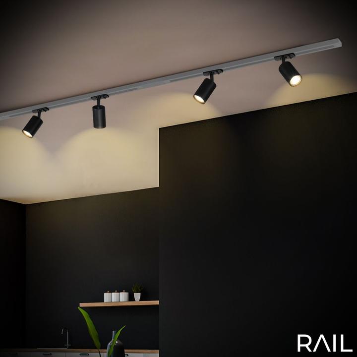 Produktbild Briloner HV-Stromschienensystem - LED Spot, Schwarz, 1xGU10 exkl. Leuchtmittel