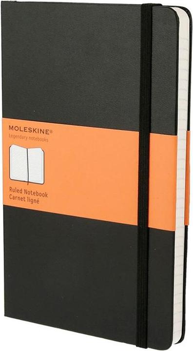 Actual product image Moleskine Notebook Classic Large (A5, Lined, Hardcover)