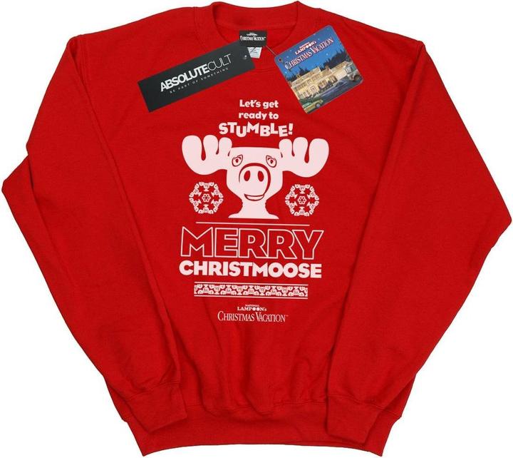 National Lampoon´s Vacation National Lampoon's Christmas Vacation Merry Christmoose Sweatshirt (L)
