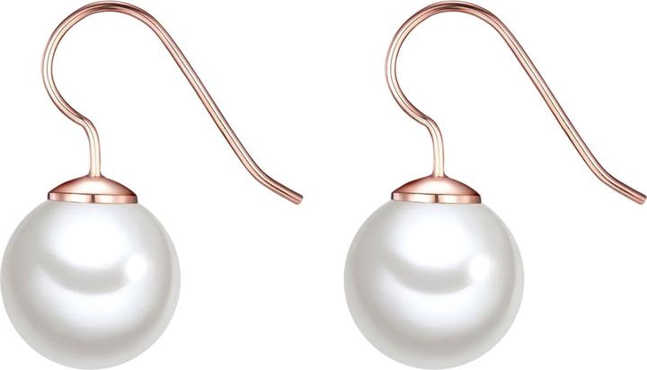Produktbild Lulu & Jane Damen Metall-Legierung Muschelkernperle roségold - 29159 (Metall-Legierung)
