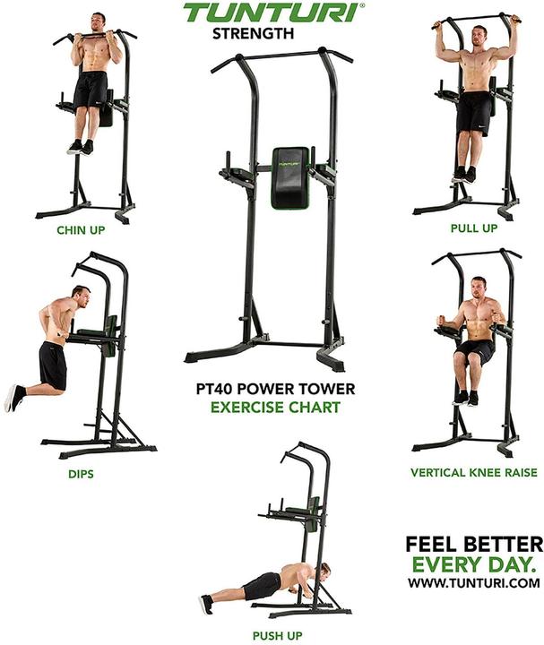 Image du produit Tunturi Klimmzugstation Power Tower PT40