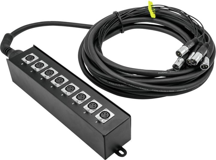 Produktbild Omnitronic Multicore Stagebox MUS-810 8IN 10m (10 m, Multicore)