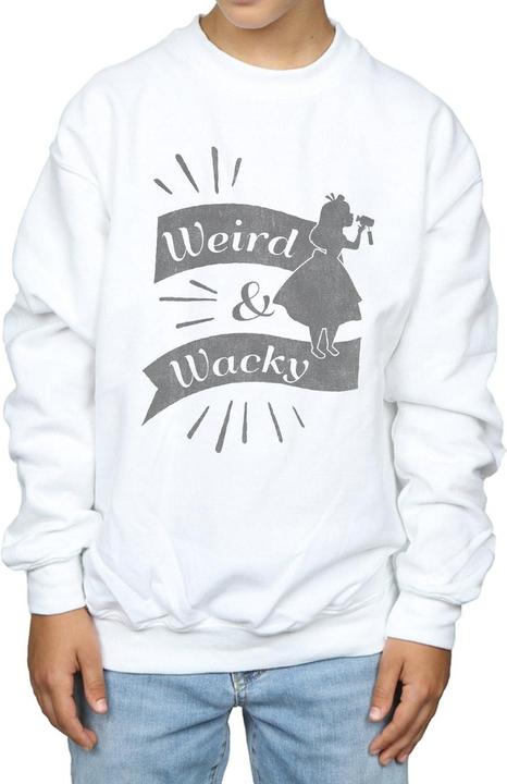 Produktbild Disney Alice im Wunderland Sweatshirt Jungen Seltsam und abgedreht (152, 158)
