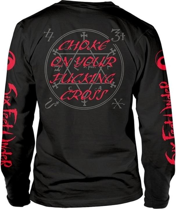 Actual product image Universal Textiles Unisex Adult Zombie Long-Sleeved T-Shirt (M)