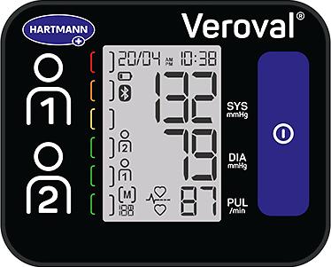 Produktbild Hartmann Veroval Compact + Bmg Hg (Blutdruckmessgerät Handgelenk)