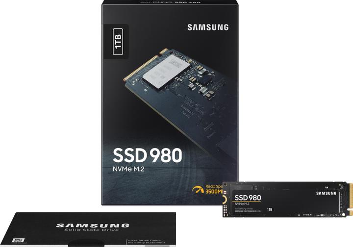 Immagine prodotto Samsung SSD 980 (1000 GB, M.2 2280)