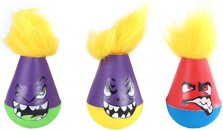 Actual product image Gametime Jonglierbälle Monster mit Haaren, 12 cm