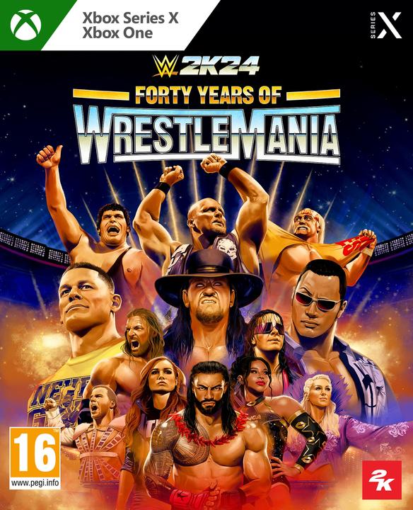 Produktbild Microsoft WWE 2K24 40 Years of Wrestlemania Edition (Xbox Series X, Xbox Series S, Xbox One X, Xbox One S)
