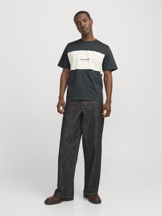 Produktbild Jack & Jones Jorvesterbro Block Tee Ss Crew Styd Aw24 (S)