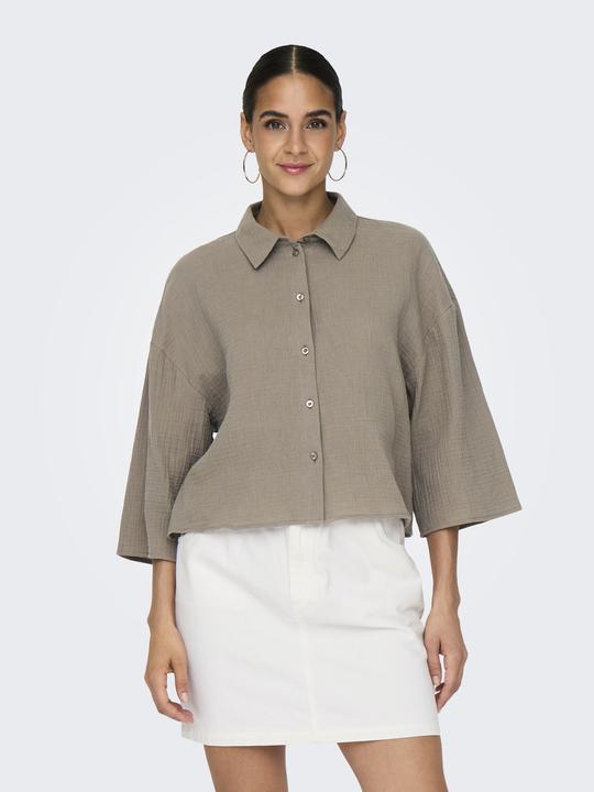 Immagine prodotto JdY Vestibilità regolare Collo a camicia Maniche larghe Camicia Camicia (XXL)