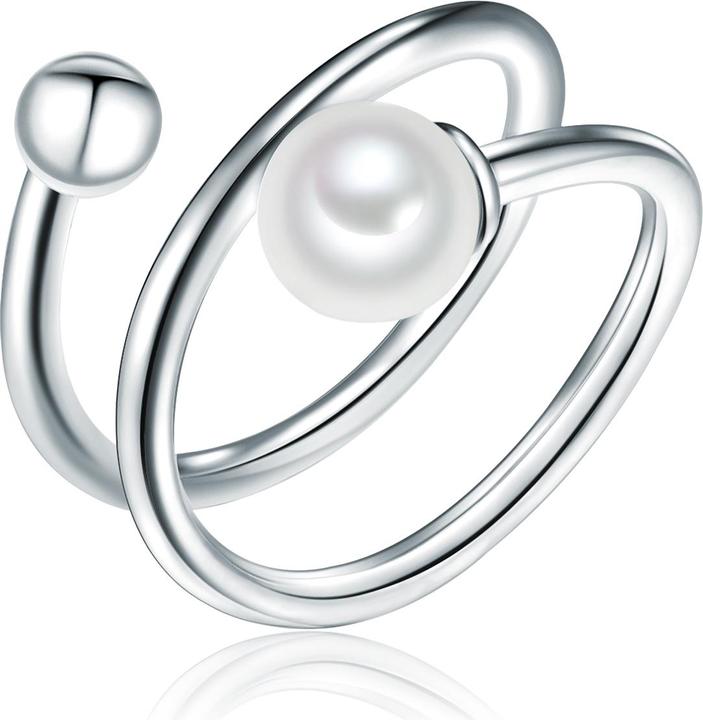 Lulu & Jane Sterling Silber Süsswasser-Zuchtperle silber - 33436