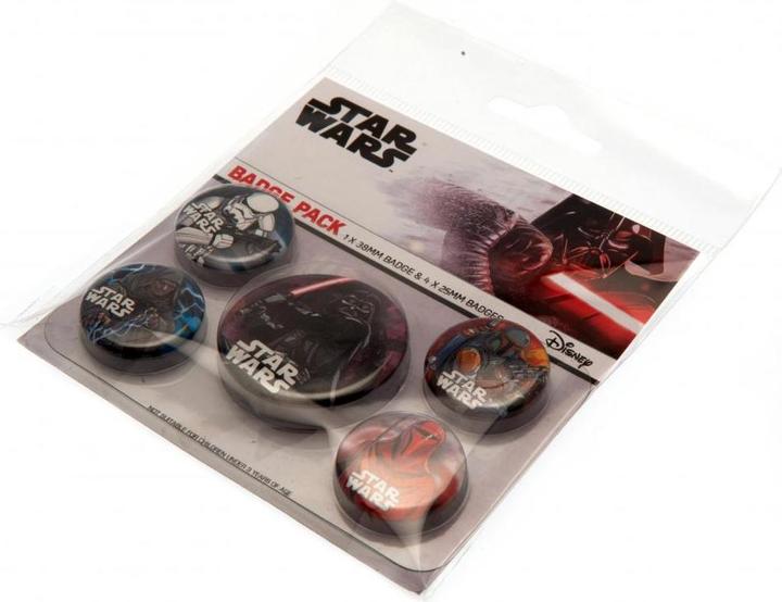Produktbild Star Wars Ansteckerset Dark Side 5Erpack