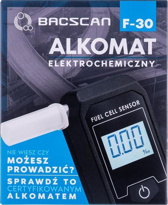 Produktbild Hi-tech medical BACSCAN F-30 Alkohol-Tester 0 - 4%