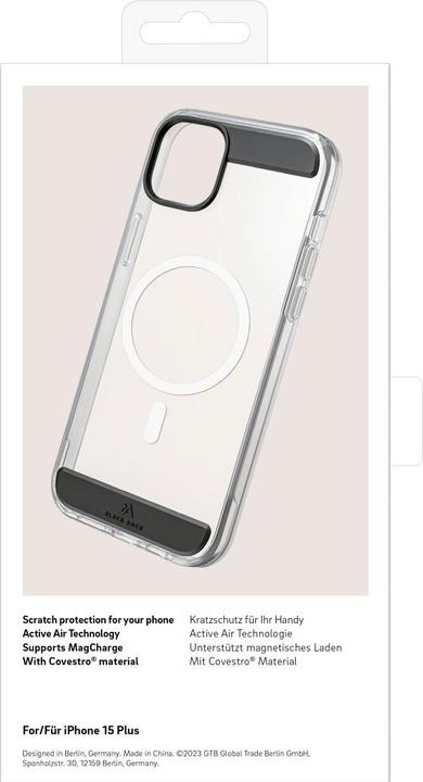 Actual product image Black Rock Mag Air Protection (Apple iPhone 15 Plus)